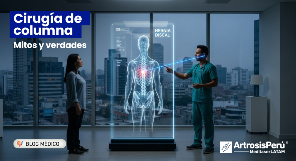 ¿Miedo al quirófano? Descubre cómo puedes tratar tu Hernia Discal sin cirugía mediante protocolos láser que frenan el daño articular.