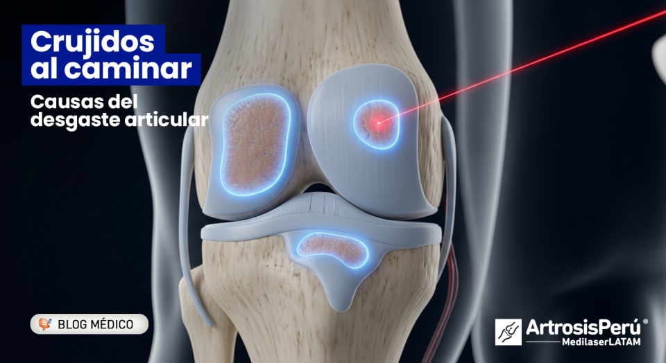 ¿Sientes un crujido en las rodillas al caminar? Descubre por qué ocurre, cómo frenar el desgaste articular y evitar cirugías invasivas.