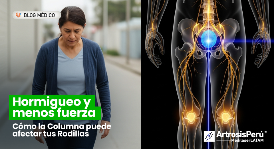 ¿Sientes hormigueo en las piernas por hernia discal? Conoce cómo la columna afecta tu fuerza y cómo frenar el daño sin cirugía invasiva.