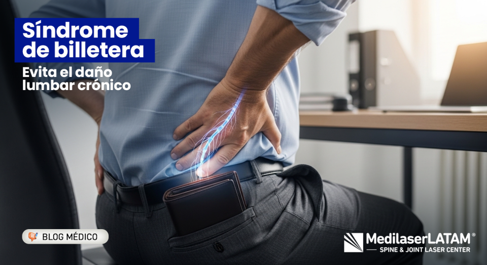 El síndrome de la billetera causa dolor lumbar unilateral al comprimir el nervio ciático. Aprenda a identificarlo y aliviarlo.