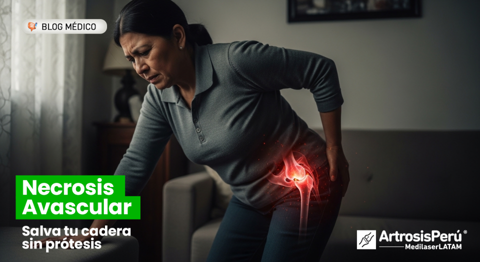 Necrosis Avascular: descubre por qué la falta de irrigación sanguínea destruye el hueso de la cadera y cómo evitar el colapso articular.
